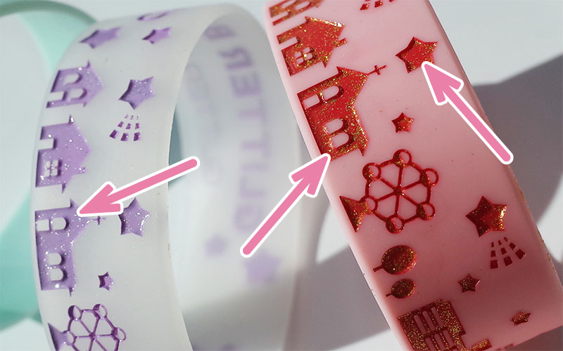 グリッターラバーバンド