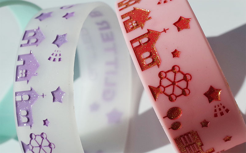 ラメインクの文字やイラストは、なるべく広め・太めがおすすめ