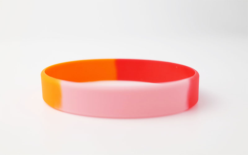 暖色系のラバーバンド