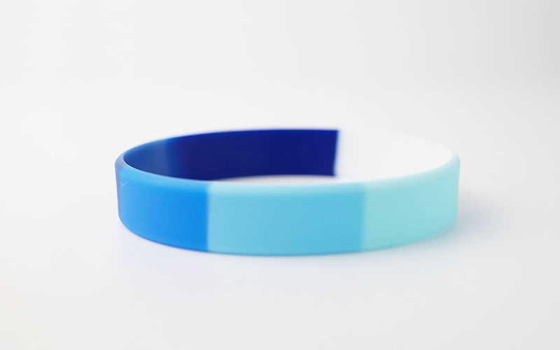 グラデーション風リストバンド