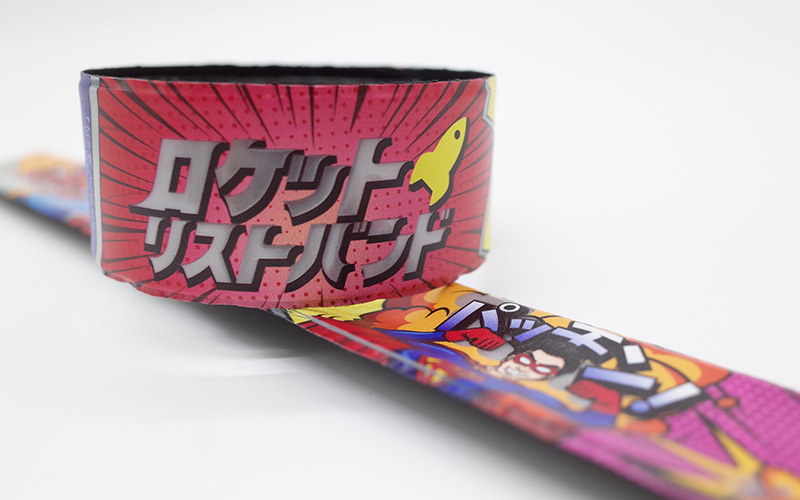 フルカラー印刷の反射バンド制作事例