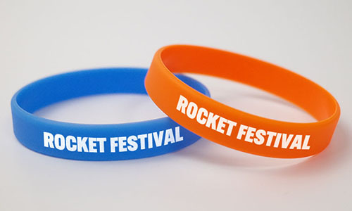 超速シルク印刷リストバンド